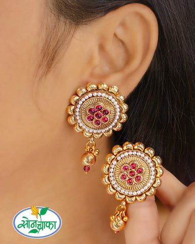 DESIGNER ANTIQUE EARRINGS