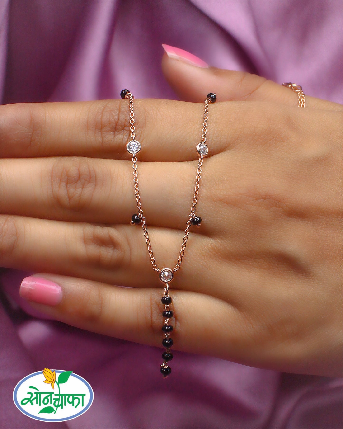 SLEEK & DAINTY DIAMOND MANGALSUTRA