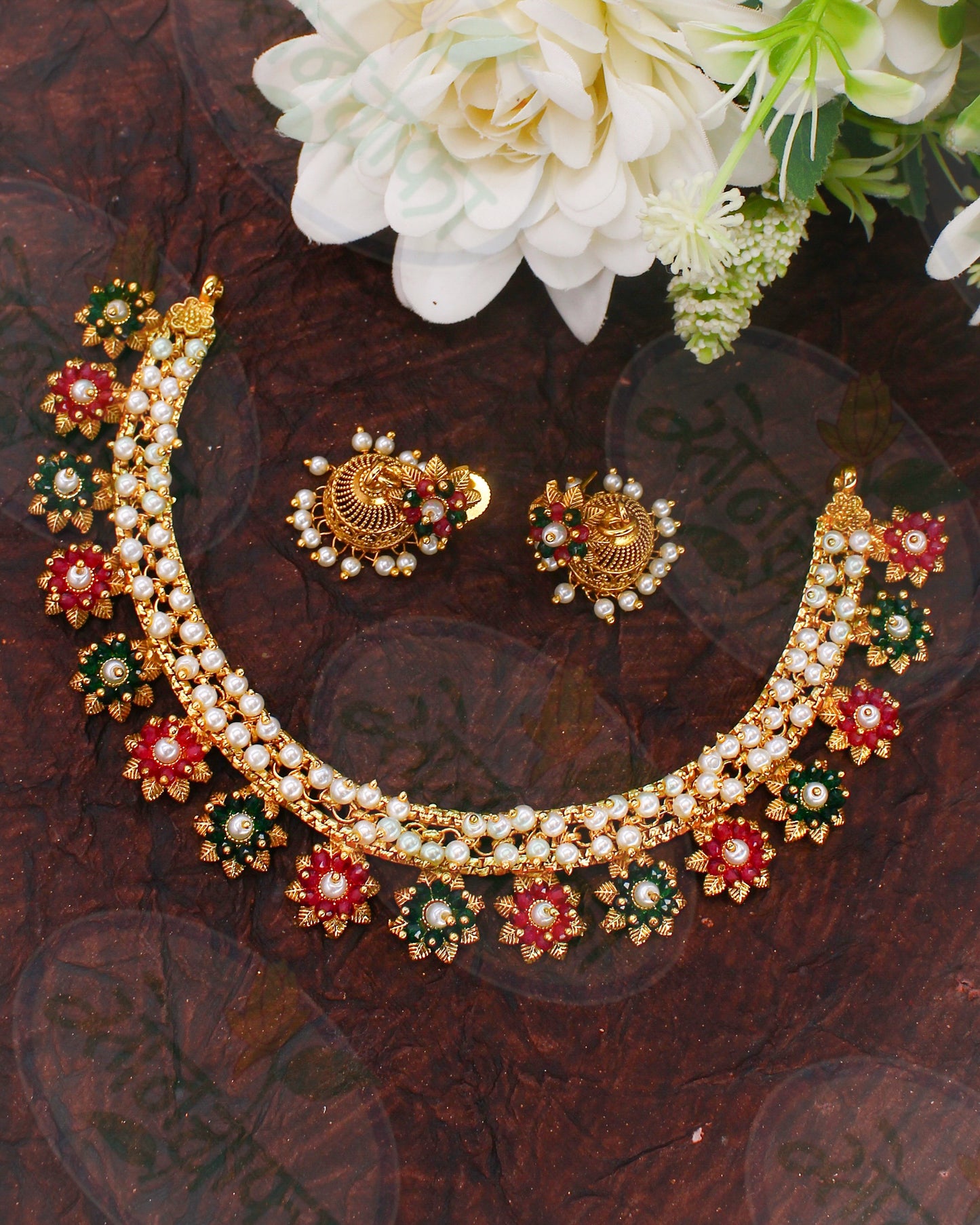 FLORENCES PEARL BEADS NECKLACE