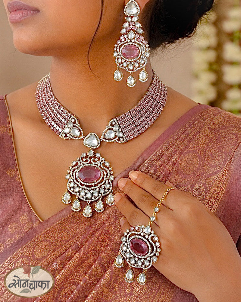 ROYAL BRIDAL NECKLACE SET