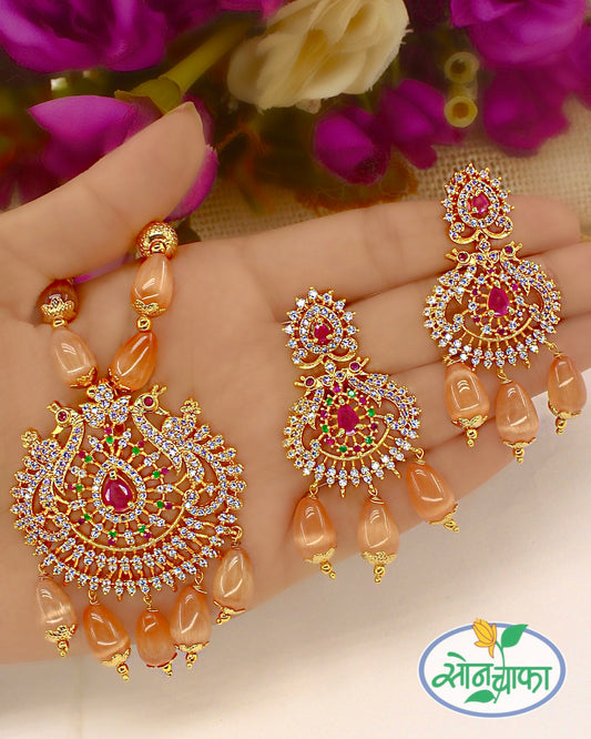 GLAMOROUS BRIDAL NECKLACE