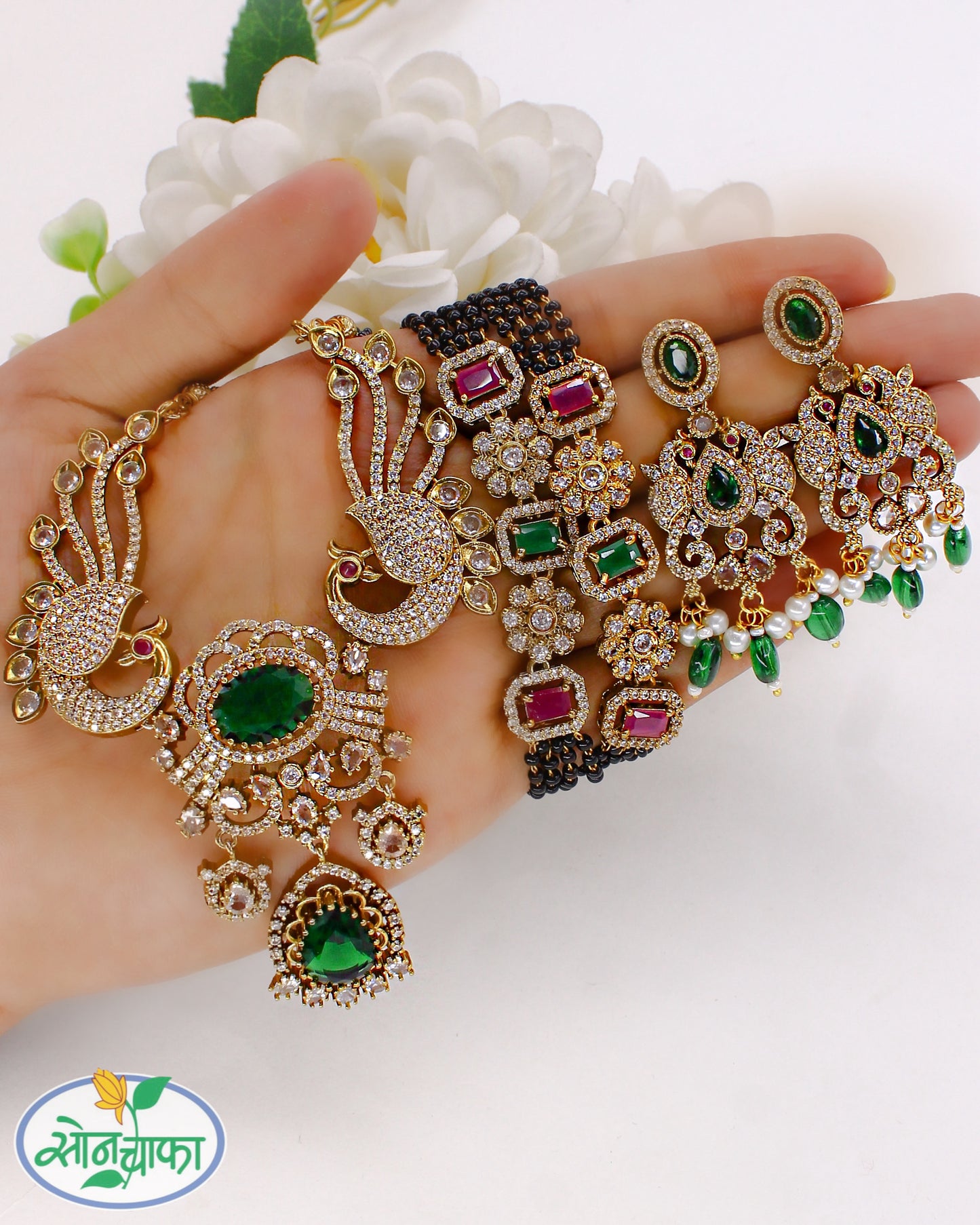 CLASSY PEACOCK MANGALSUTRA