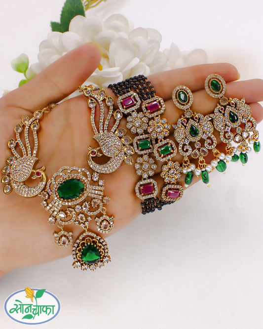 CLASSY PEACOCK MANGALSUTRA