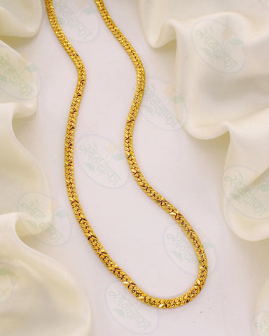 CLASSICAL GOLD PLATED CHAIN