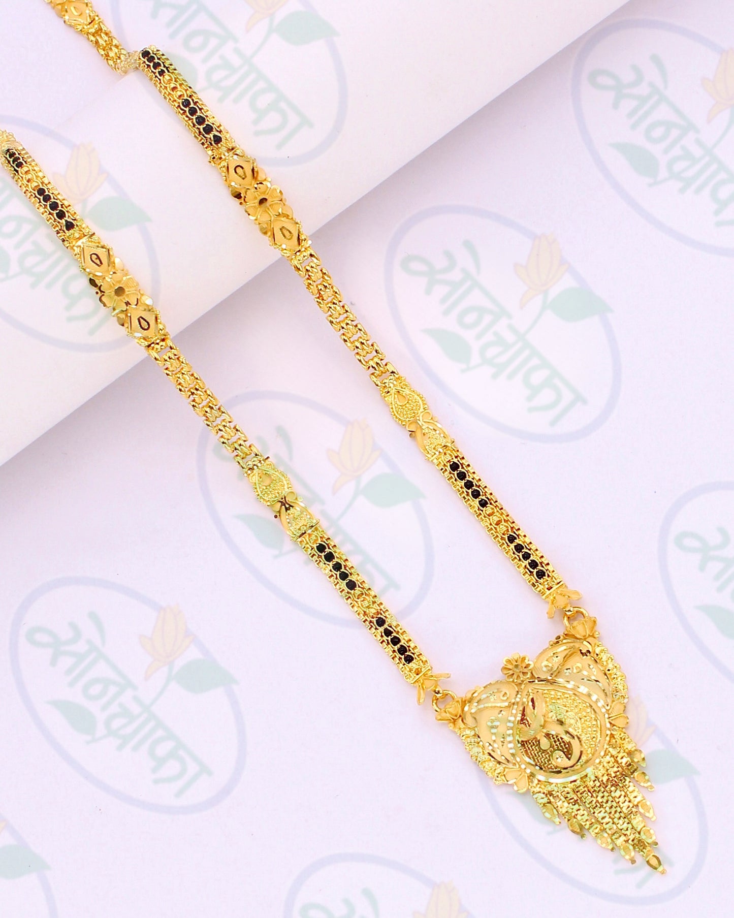 STUNNING GOLD PLATED MANGALSUTRA