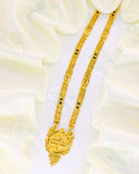 GORGEOUS FLORAL GOLD PLATED MANGALSUTRA