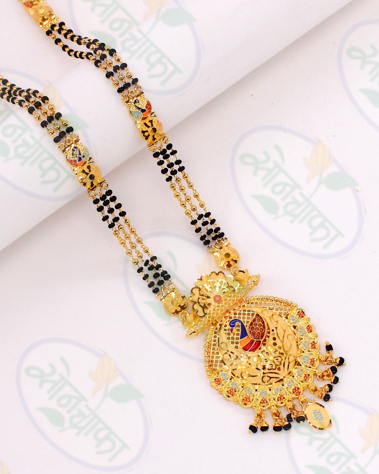 BRILLIANT PEACOCK MANGALSUTRA