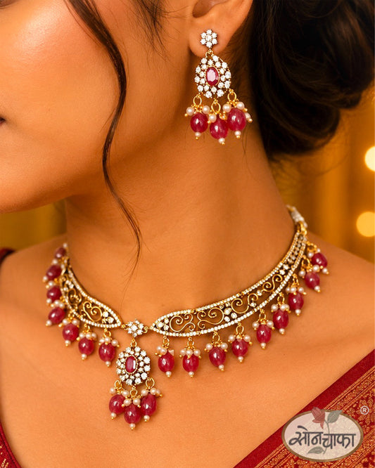 IMPRESSIVE RAJASI NECKLACE