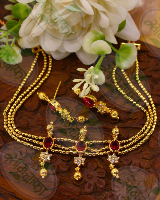 FANCY CHOKER SET