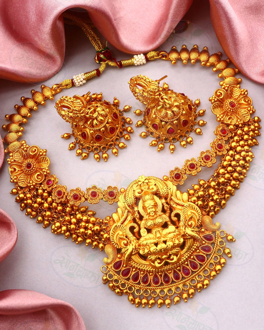 TEMPLE PESHWAI NECKLACE