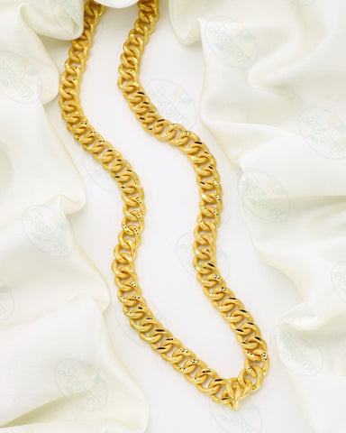 RADIANT LINK GOLD PLATED CHAIN