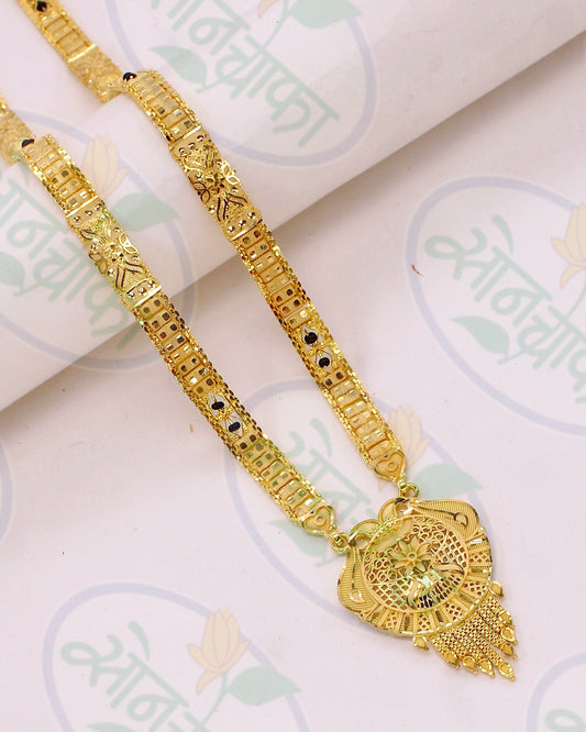 CLASSICAL GOLD PLATED MANGALSUTRA