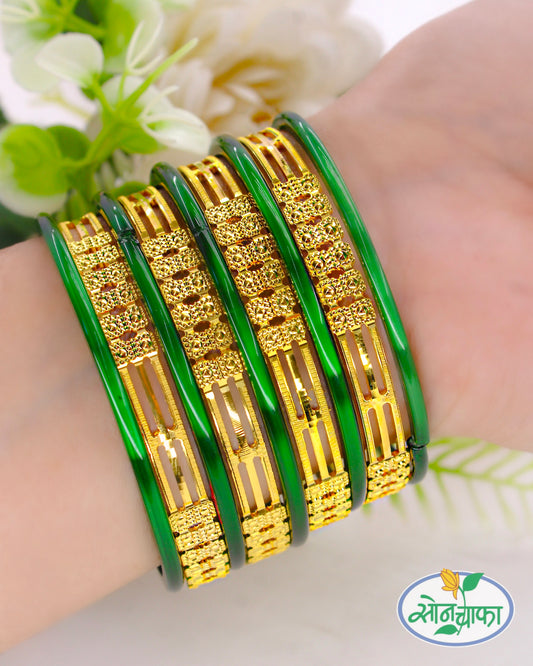 BEAUTIFUL GOLD PALTED BANGLES