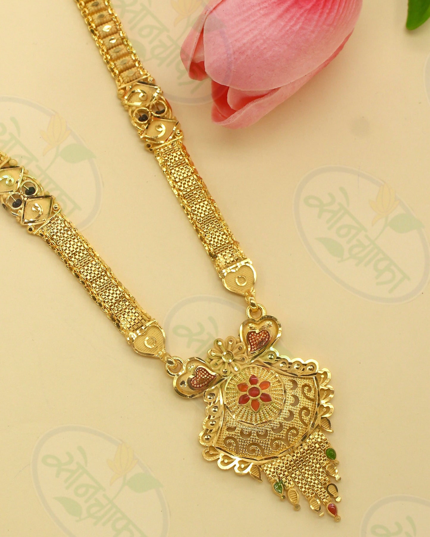 EXQUISITE GOLD PLATED MANGALSUTRA