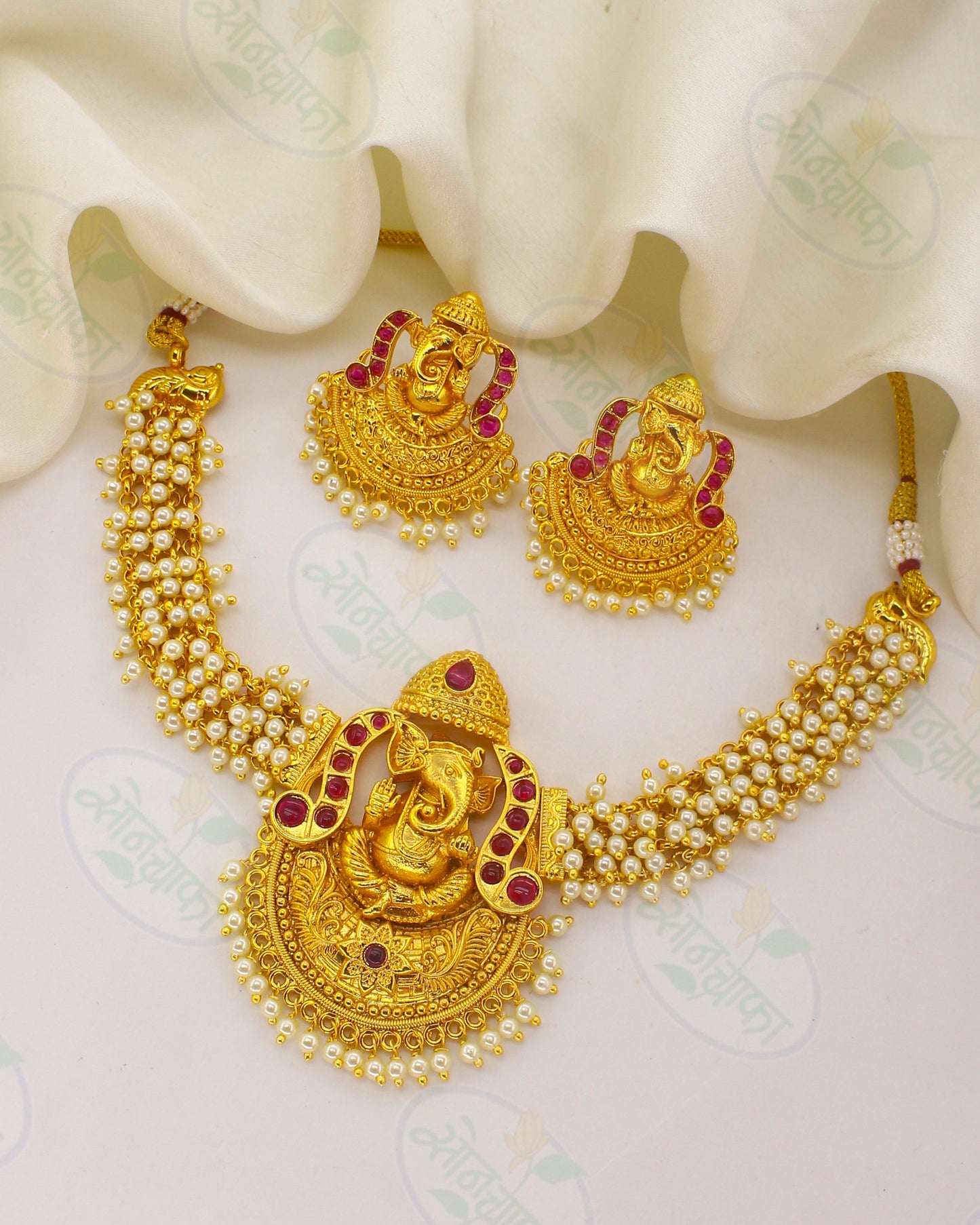 GODDESS GAJMUKH NECKLACE