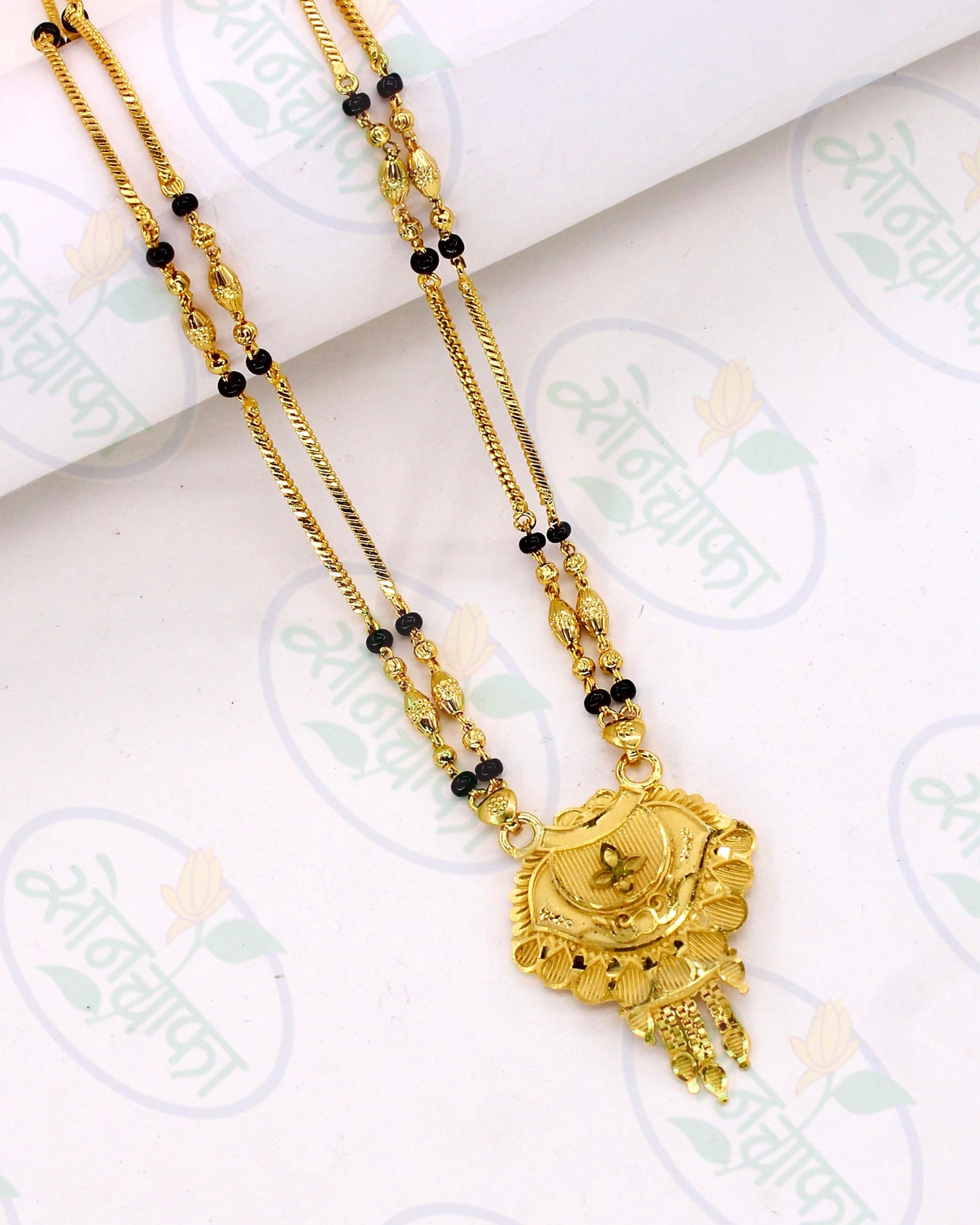 BEAUTIFUL GOLD PLATED MANGALSUTRA