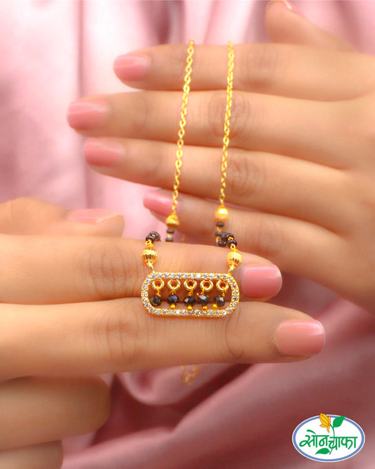 UNIQUE DIAMOND MANGALSUTRA