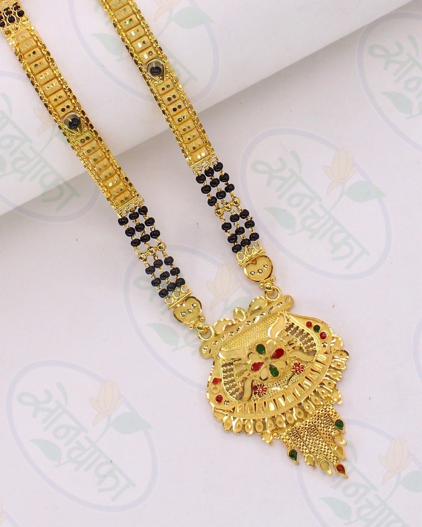 LATEST GOLD PLATED MANGALSUTRA