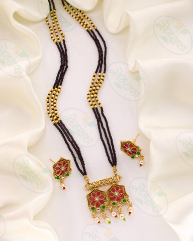 ELEGANT RAJWADI MANGALSUTRA