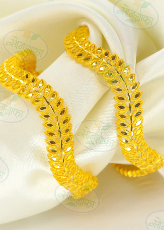 LEAF DESIGNER BANGLES