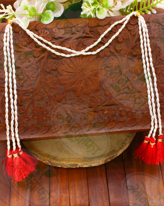 PEARL BEADS DESIGNER MUNDAVLYA