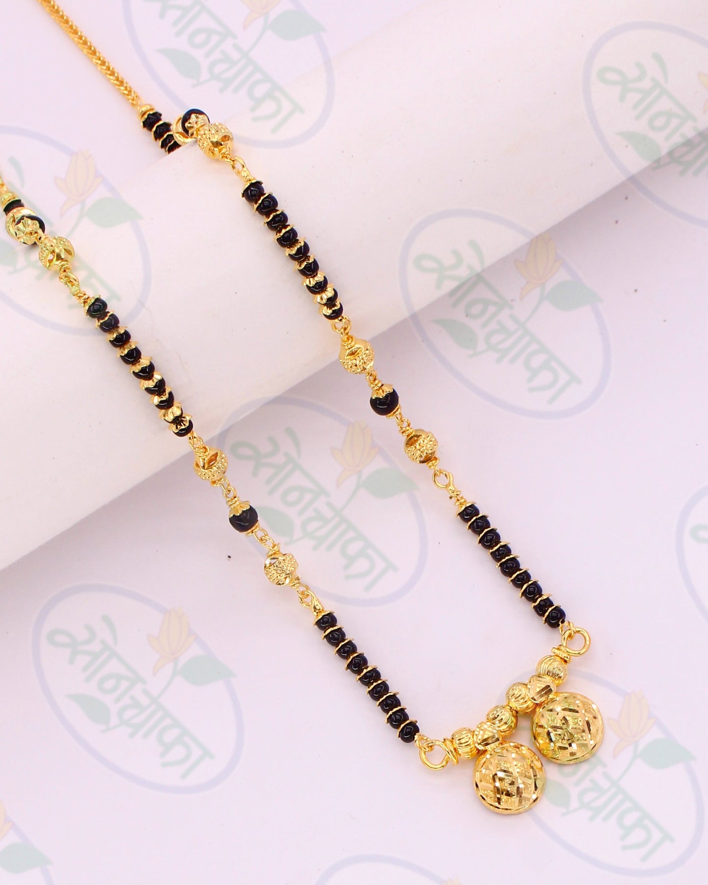 FANCY GOLD PLATED MANGALSUTRA