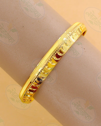 AMAZING GOLD PLATED MEN'S KADA