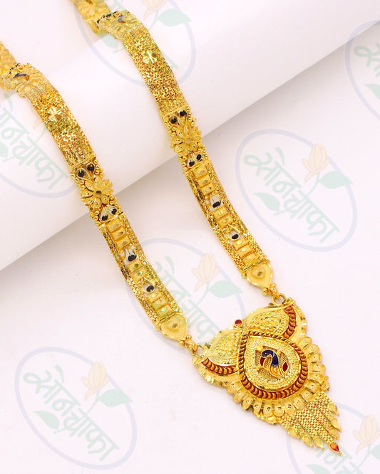 ATTRACTIVE GOLD PLATED MANGALSUTRA