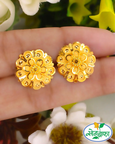 CHIC & TRENDY FLORAL  EARRINGS