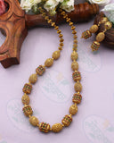 BEAUTIFUL GOLDEN BEADS NECKLACE