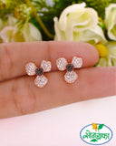 SPARKLING FLORAL EARRINGS