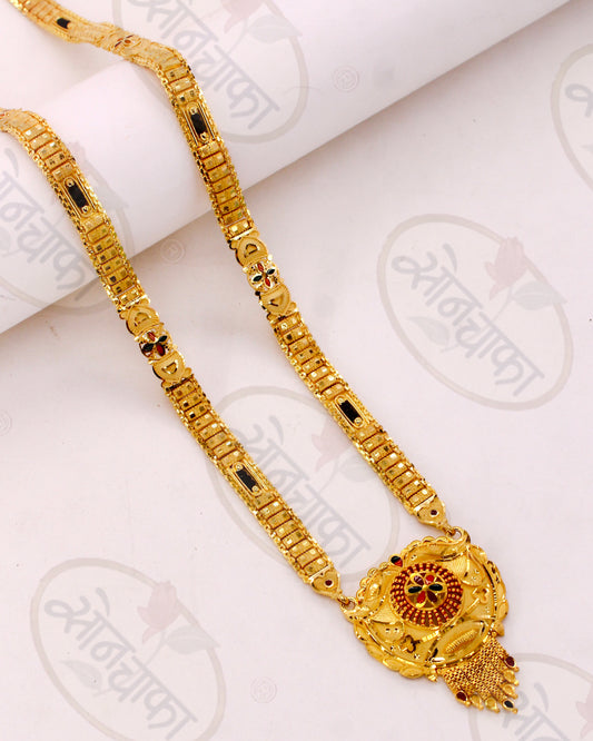 BEAUTIFUL GOLD PLATED MANGALSUTRA