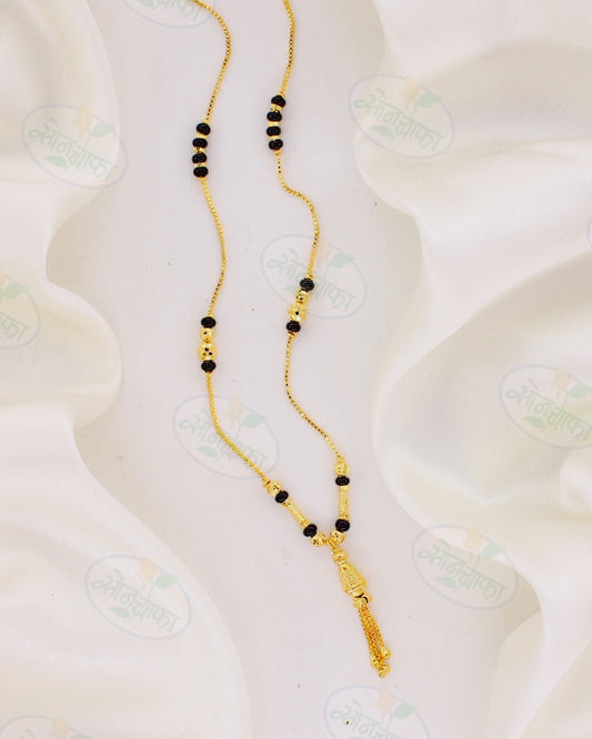 UNIQUE TRENDY DESIGNER GOLD PLATED MANGALSUTRA