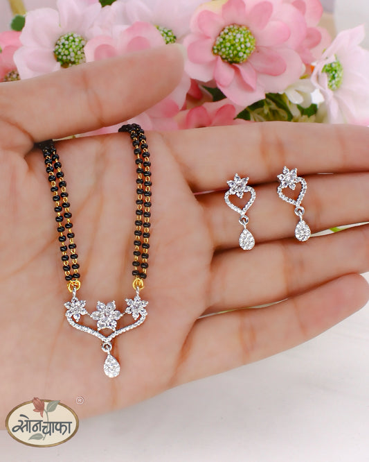 IMPRESSIVE DIAMOND MANGALSUTRA