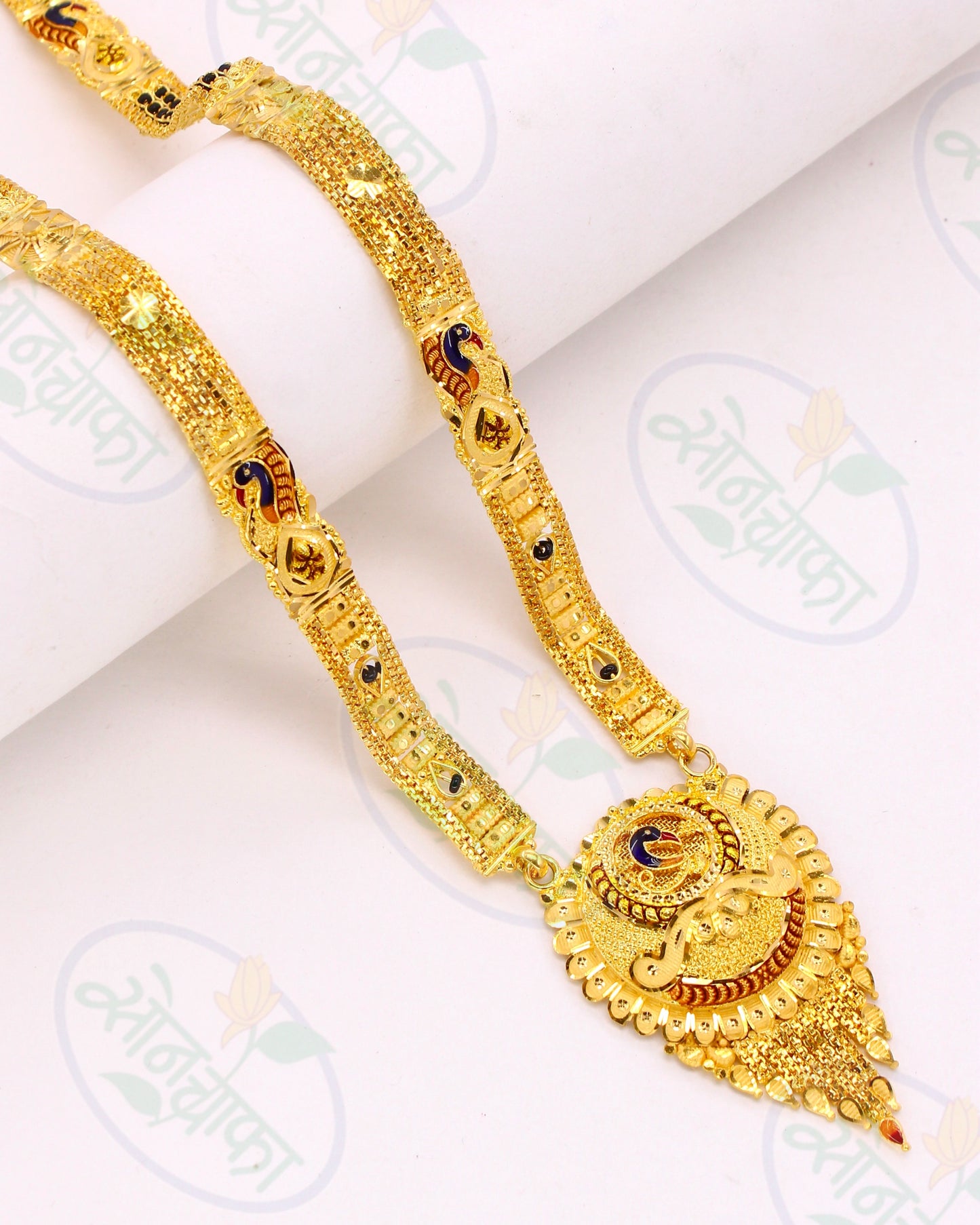 PEACOCK GOLD PALTED MANGALSUTRA