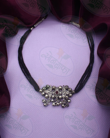 OXIDISED BELPAN MANGALSUTRA