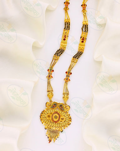 GLEAMING GOLDEN MANGALSUTRA