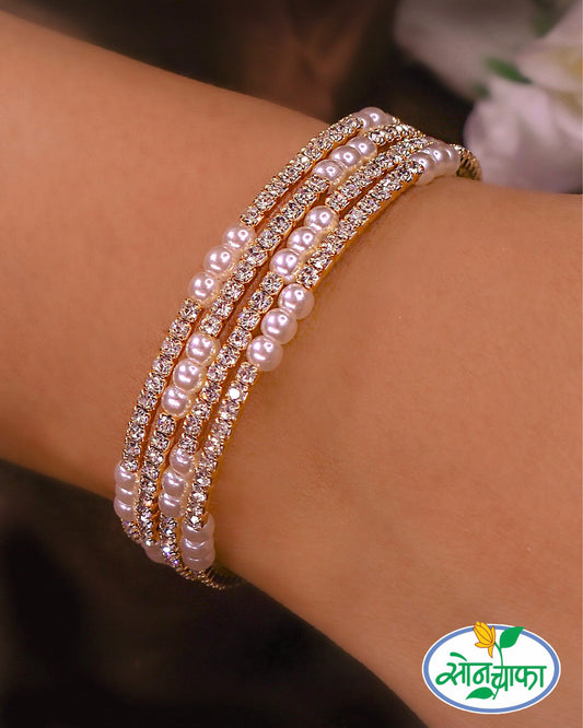 PEARL BEADS DESIGNER BRACELATE