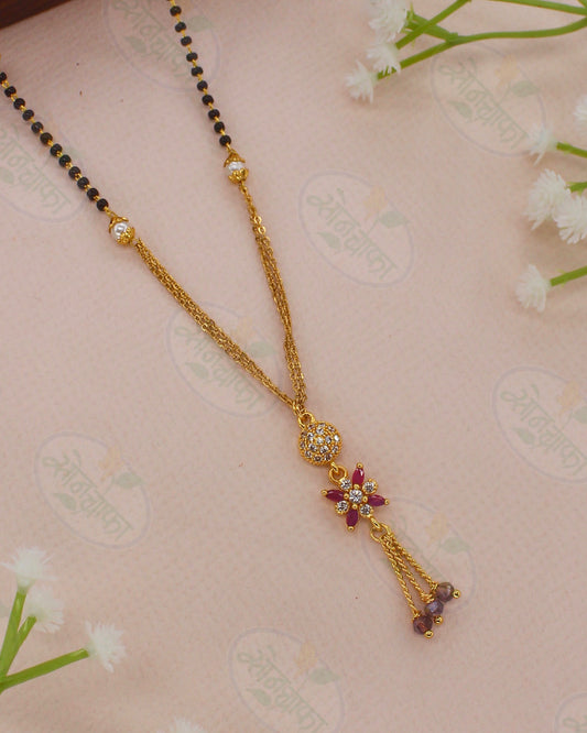 PEARL BEADS DESIGNER MANGALSUTRA