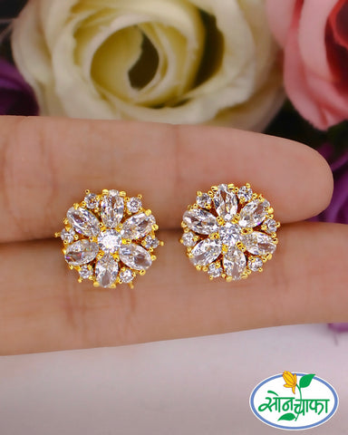 GRACEFUL GLAMOUR DIAMOND EARRINGS