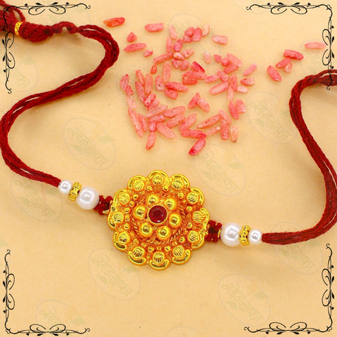 SUBTLE FLORAL RAKHI