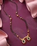 DESIGNER GOLDEN BEADS MANGALSUTRA