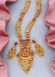 DIVINE GANESHA RAJWADI NECKLACE