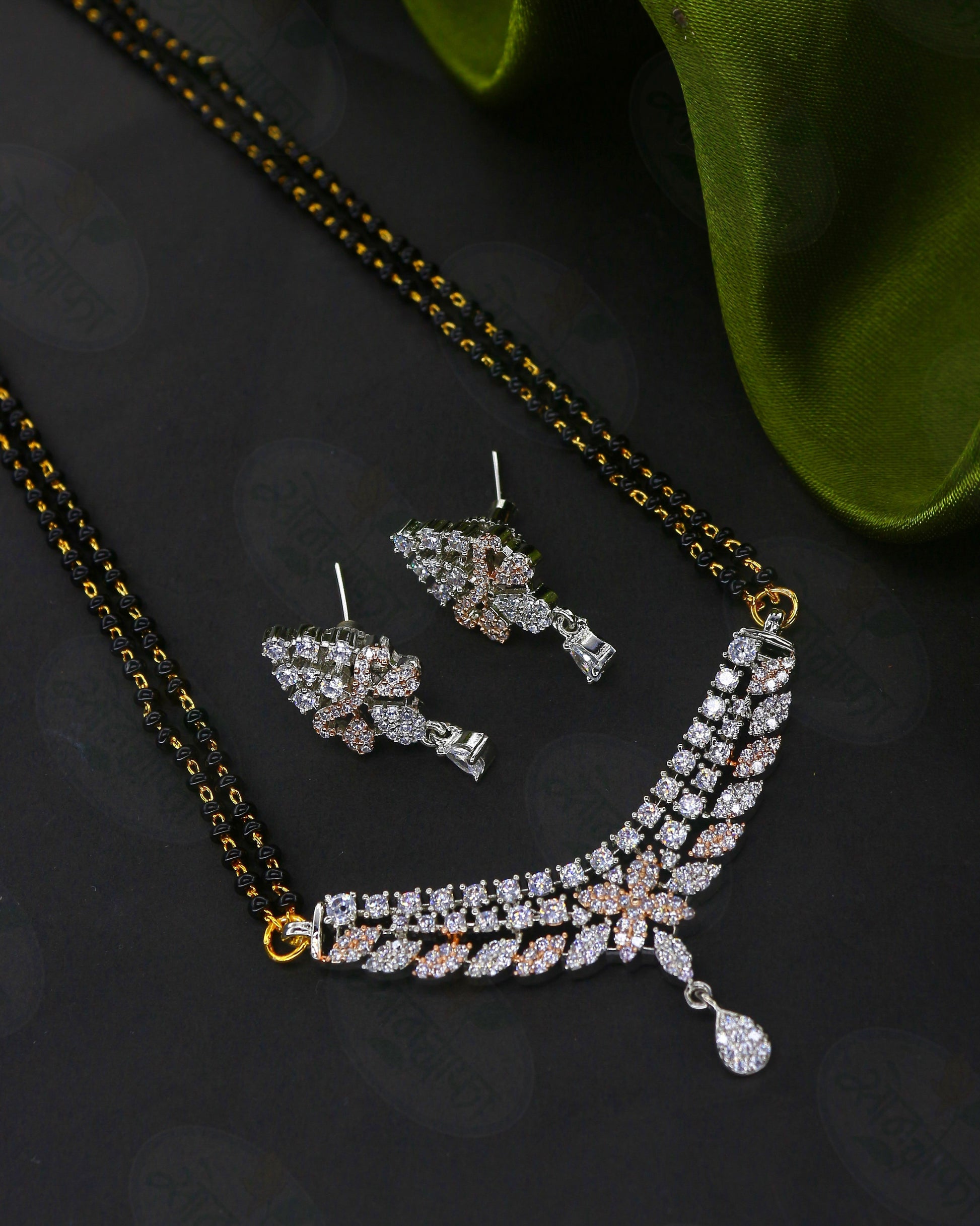 PRETTY DIAMOND MANGALSUTRA – Sonchafa