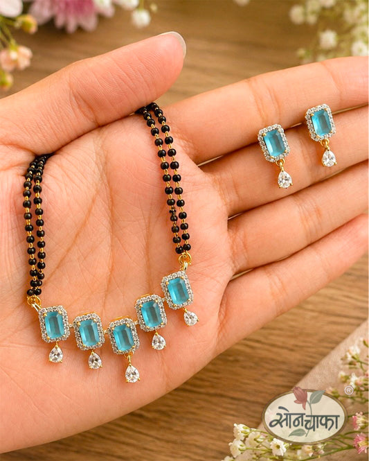 UNIQUE DESIGNER DIAMOND MANGALSUTRA