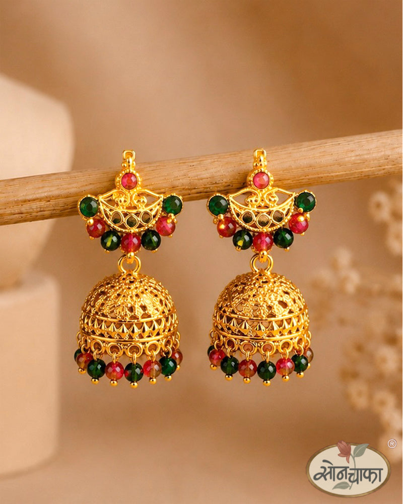 STYLISH FLORET JHUMKA