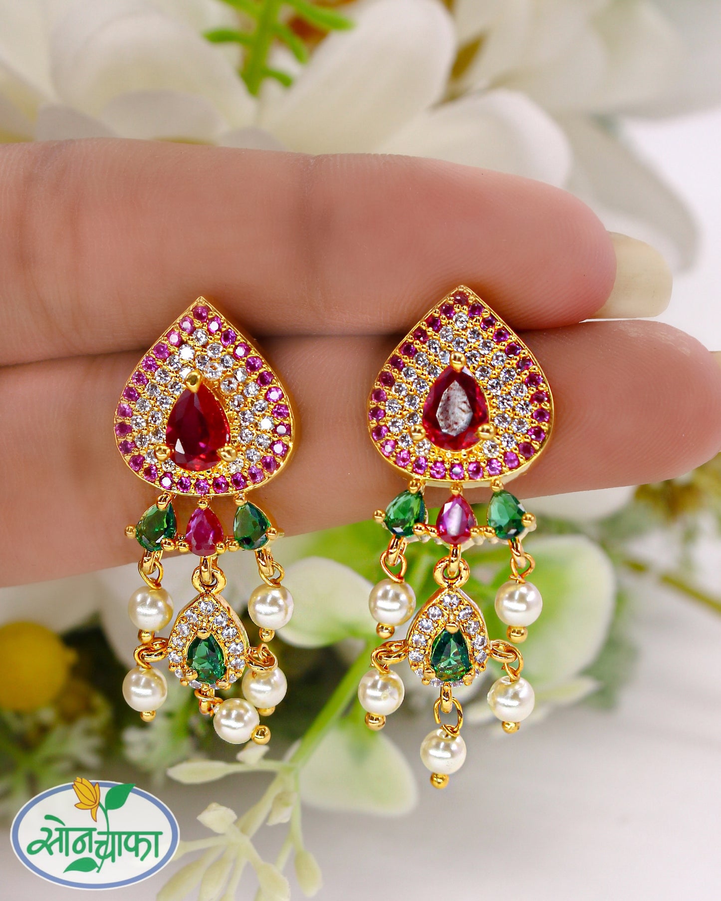 DROPLET DESIGNER EARRINGS