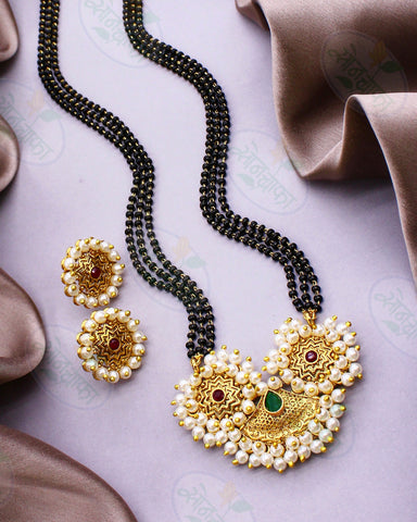 GRACEFUL PEARL MANGALSUTRA