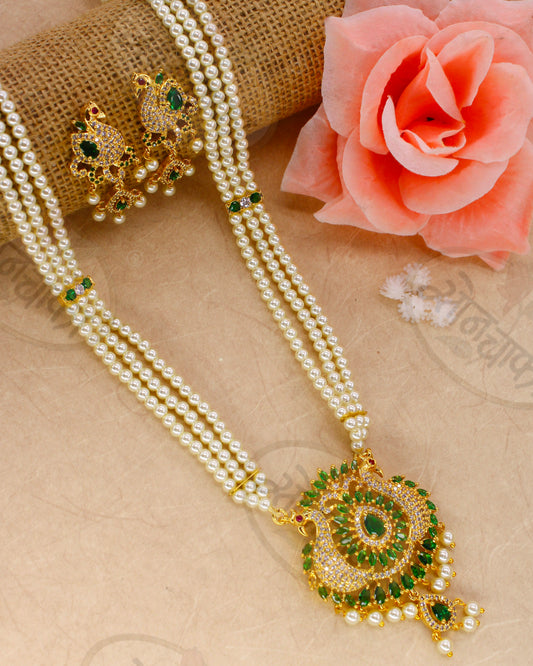 BEAUTIFUL PEACOCK NECKLACE