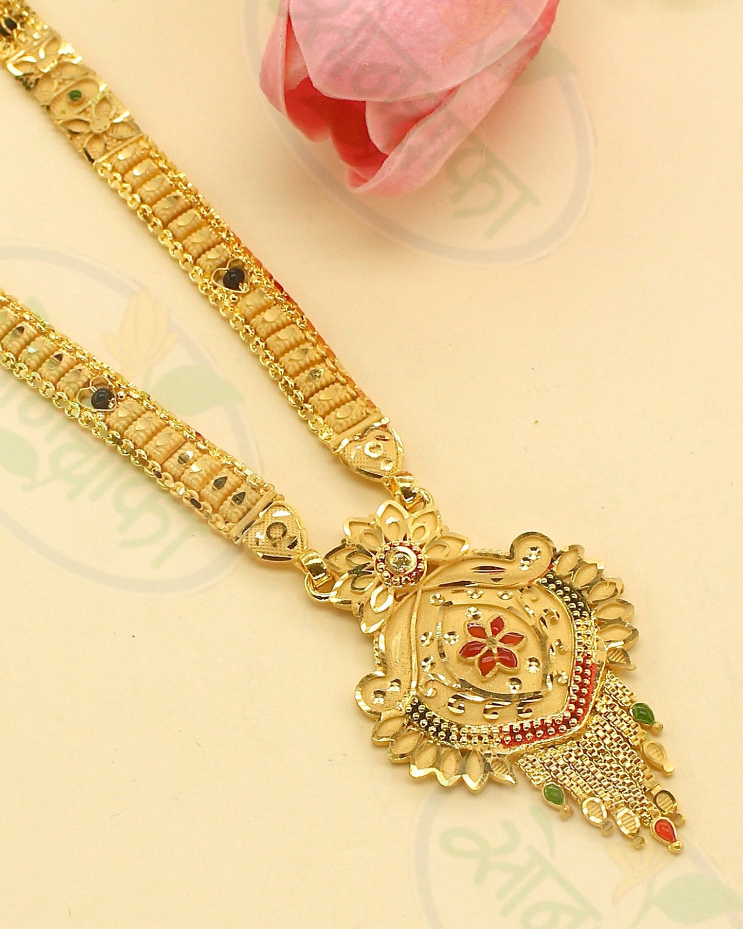 STUNNING GOLD PLATED MANGALSUTRA